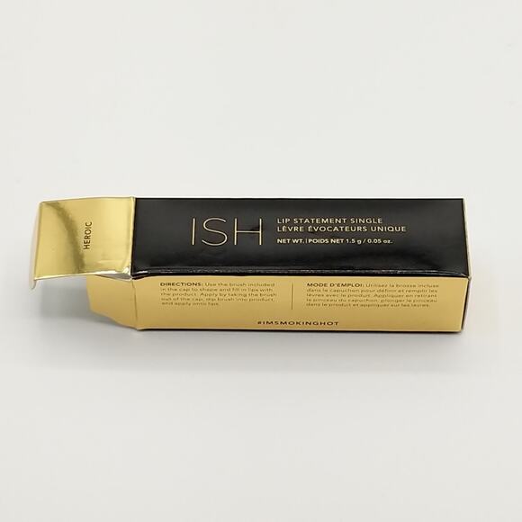 ISH Lip Statement Single Heroic 1.5 g/0.05 oz New - Picture 4 of 7